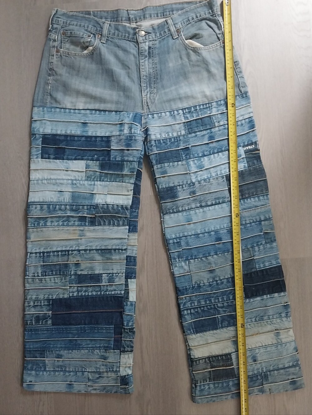 Jeans Horizontal Strips